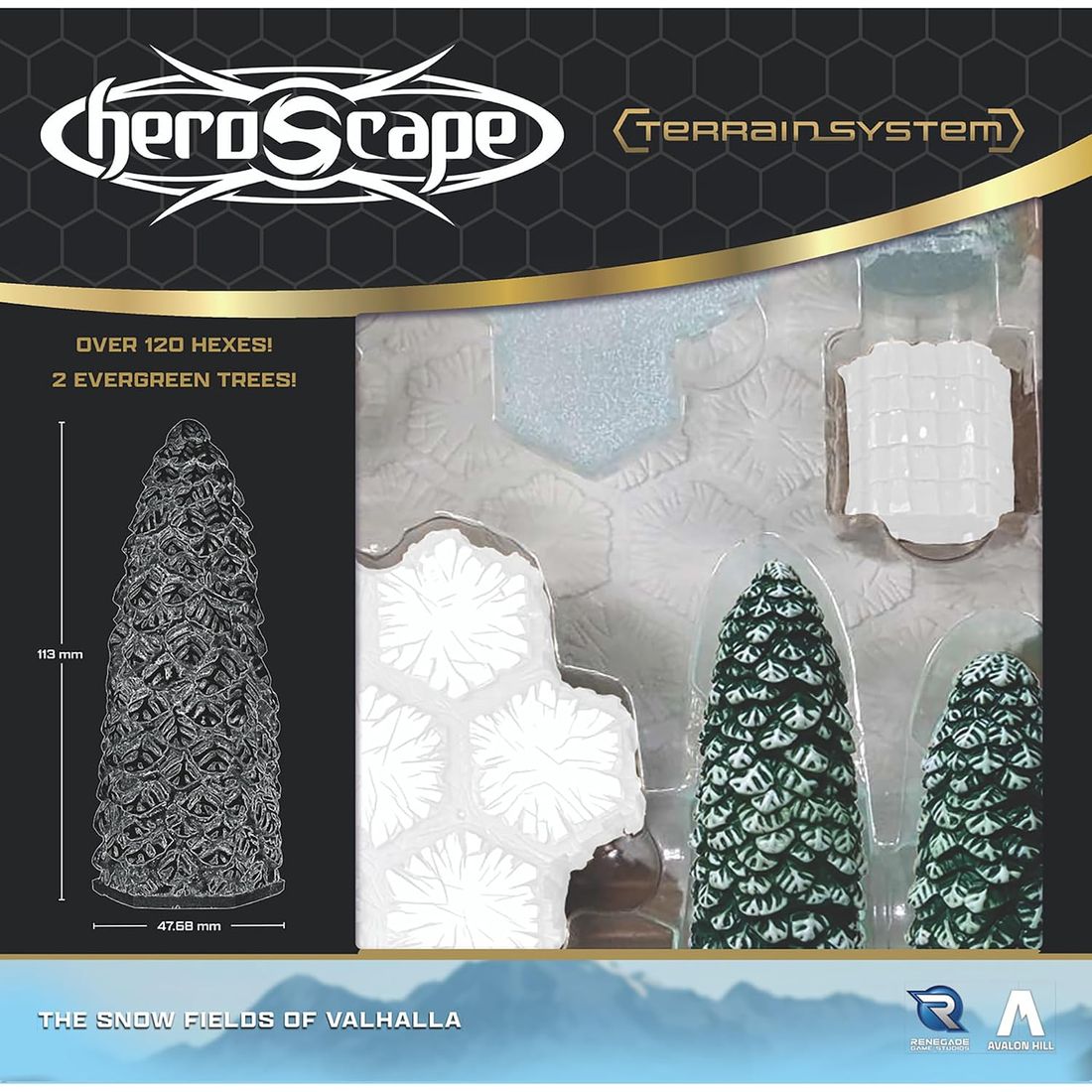 Heroscape: The Snow Fields of Valhalla Terrain Expansion, view 4