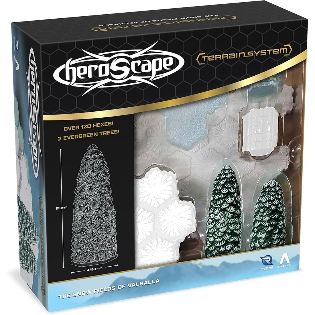 Heroscape: The Snow Fields of Valhalla Terrain Expansion