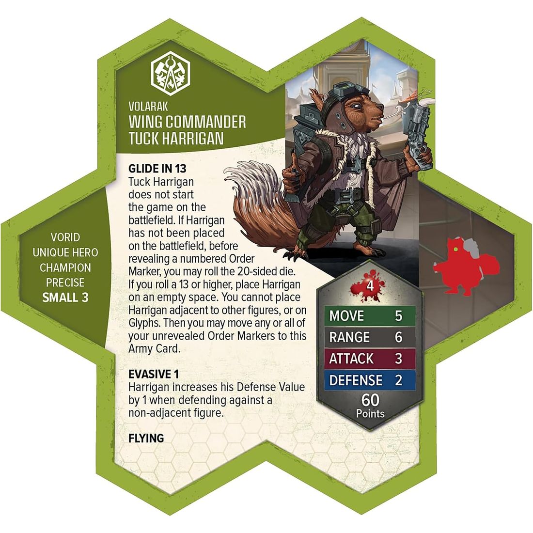Heroscape: Wing Commander Tuck Harrigan Army Expansion, view 5