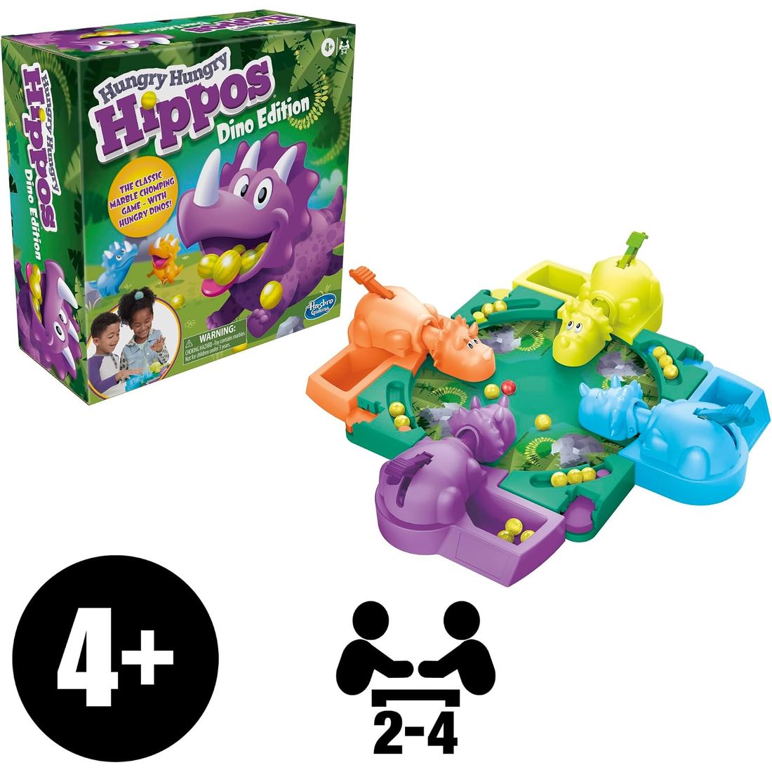 Hungry Hungry Hippos: Dino Edition, view 3