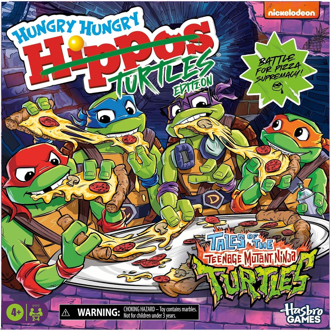 Hungry Hungry Hippos: Teenage Mutant Ninja Turtles Edition