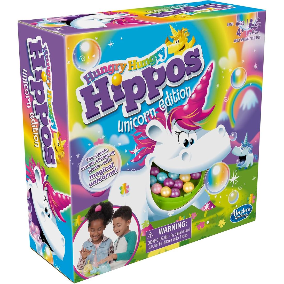 Hungry Hungry Hippos: Unicorn Edition, view 2