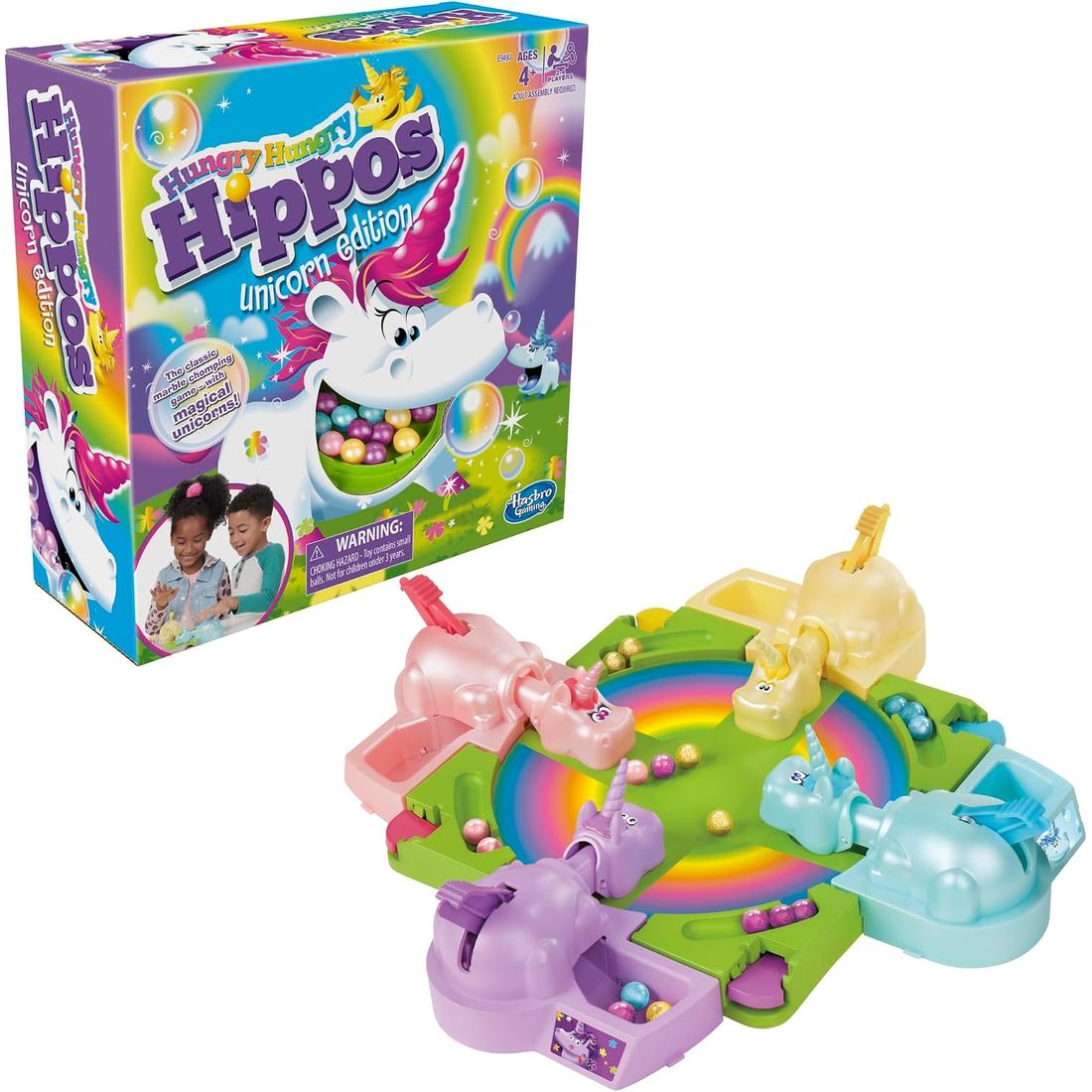 Hungry Hungry Hippos: Unicorn Edition, view 4