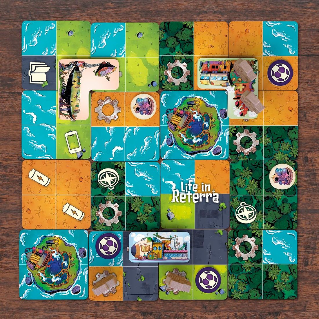 Life in Reterra Strategy Board Game, view 2