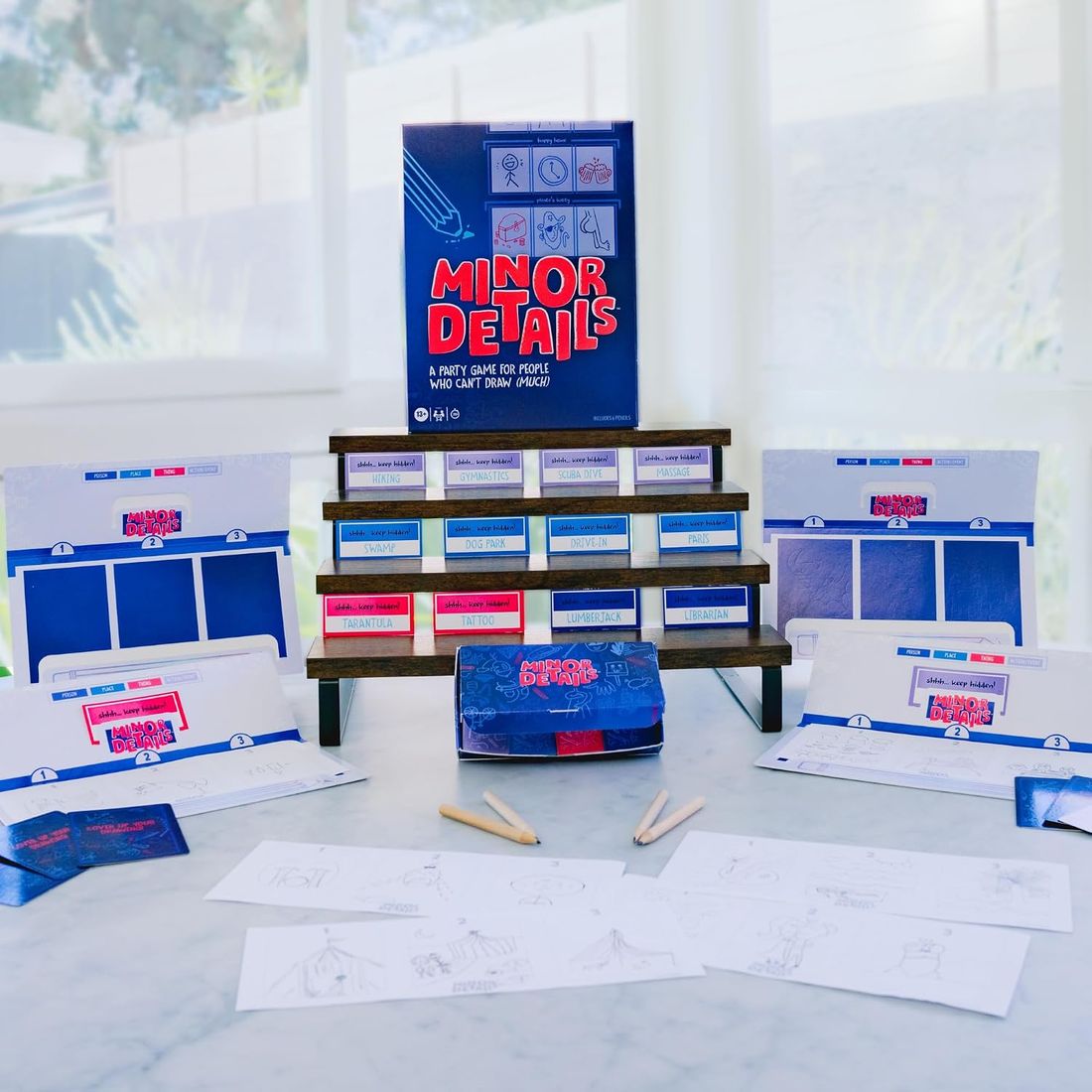 Minor Details Party Drawing Game, view 5
