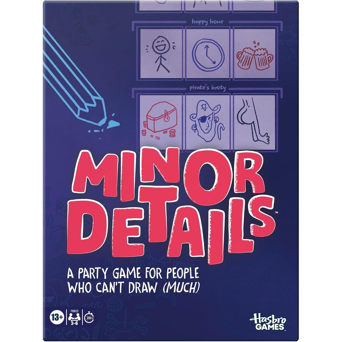 Minor Details Party Drawing Game