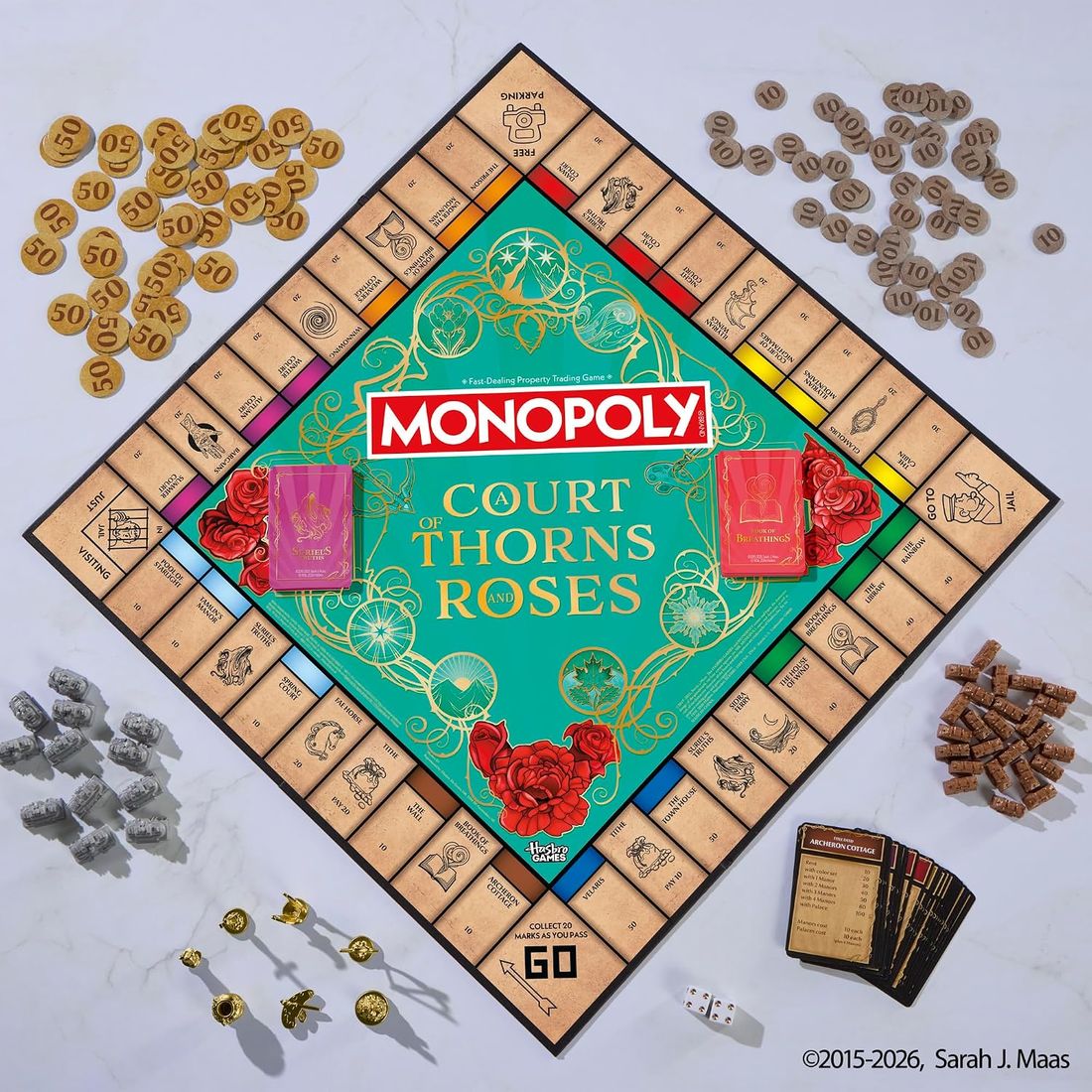 Monopoly: A Court of Thorns and Roses Special Edition, view 3