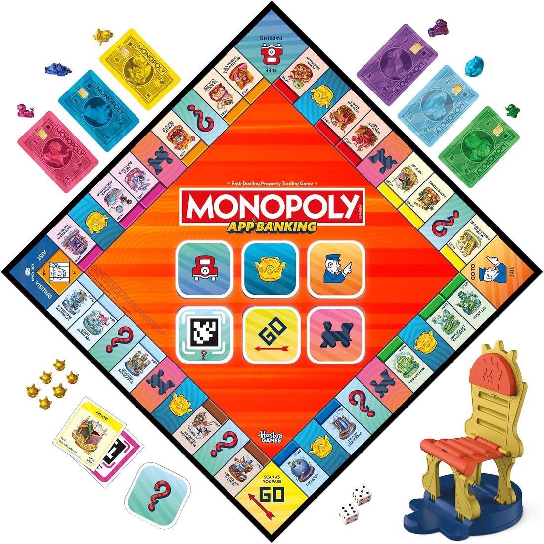 Monopoly App Banking Board Game, view 3