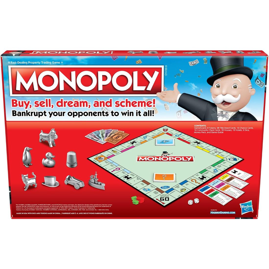 Monopoly Board Game: Token Vote Edition, view 2