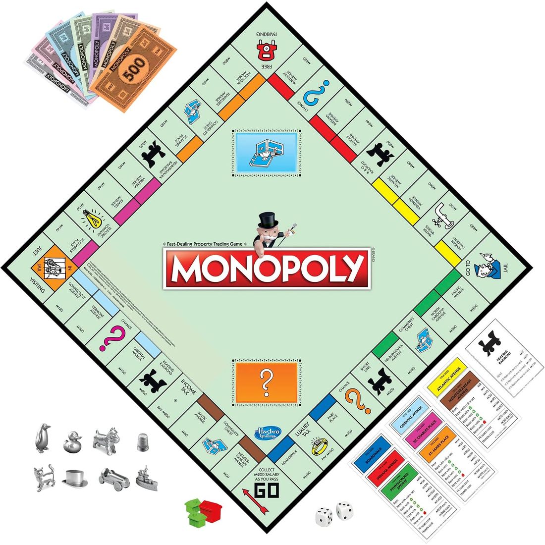 Monopoly Board Game: Token Vote Edition, view 3
