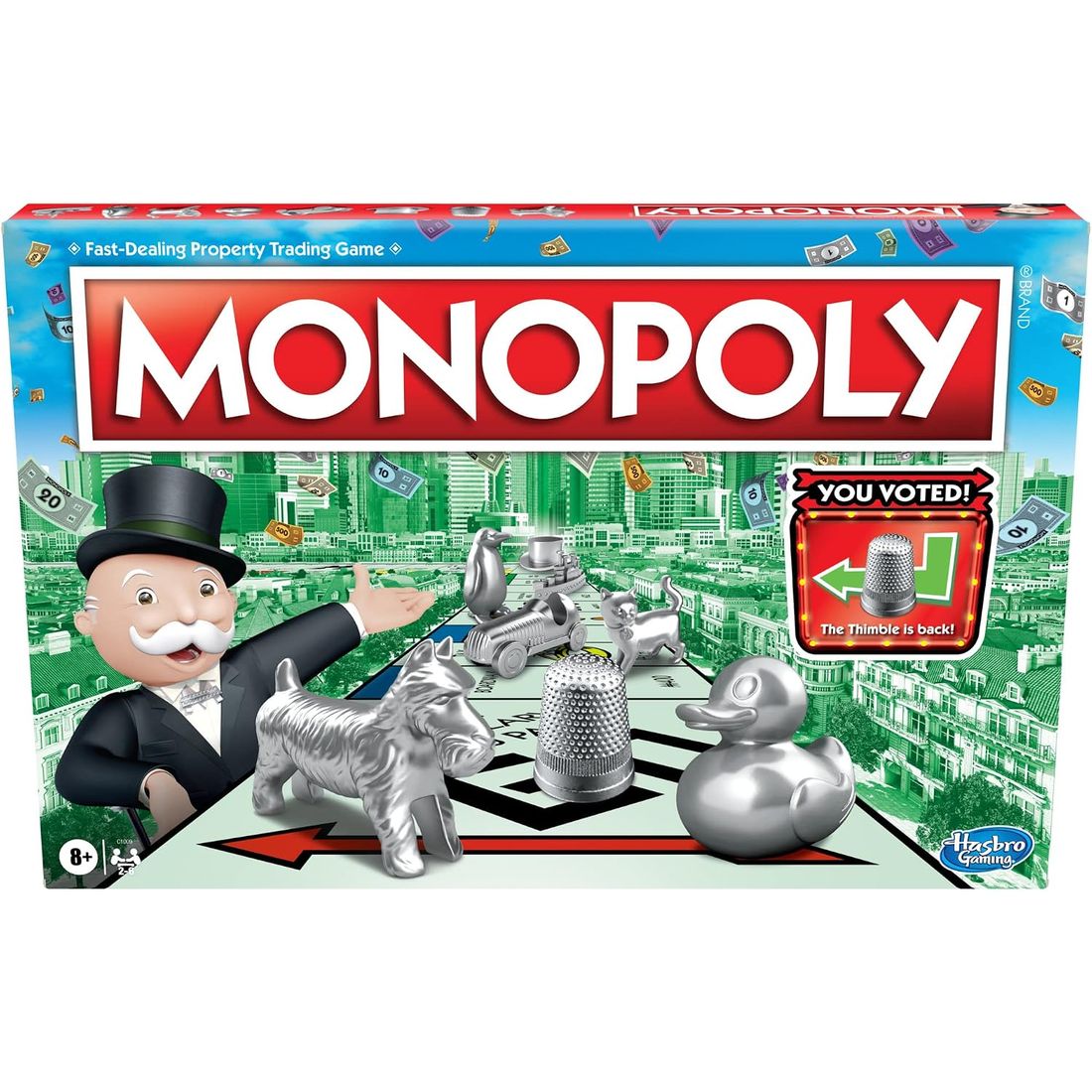 Monopoly Board Game: Token Vote Edition