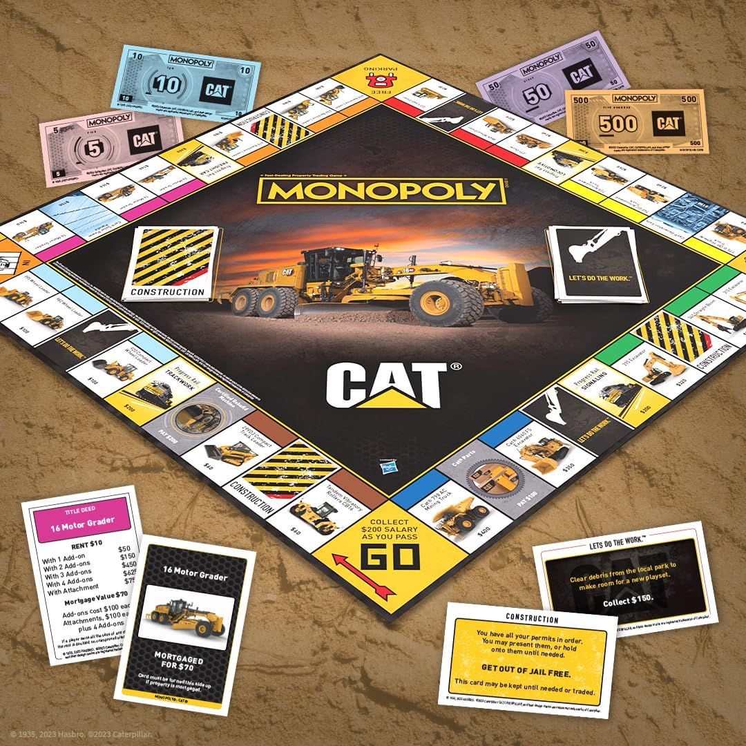 Monopoly: Caterpillar Edition, view 6