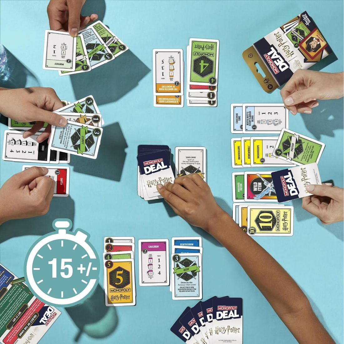 Monopoly Deal Card Game: Harry Potter Edition, view 5