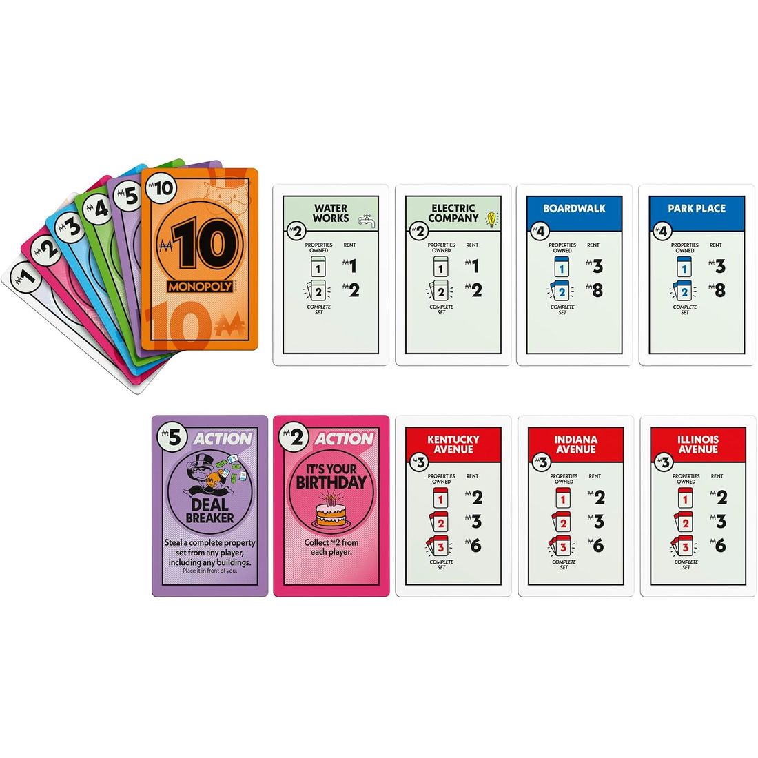 Monopoly Deal Card Game in Collectible Tin, view 4