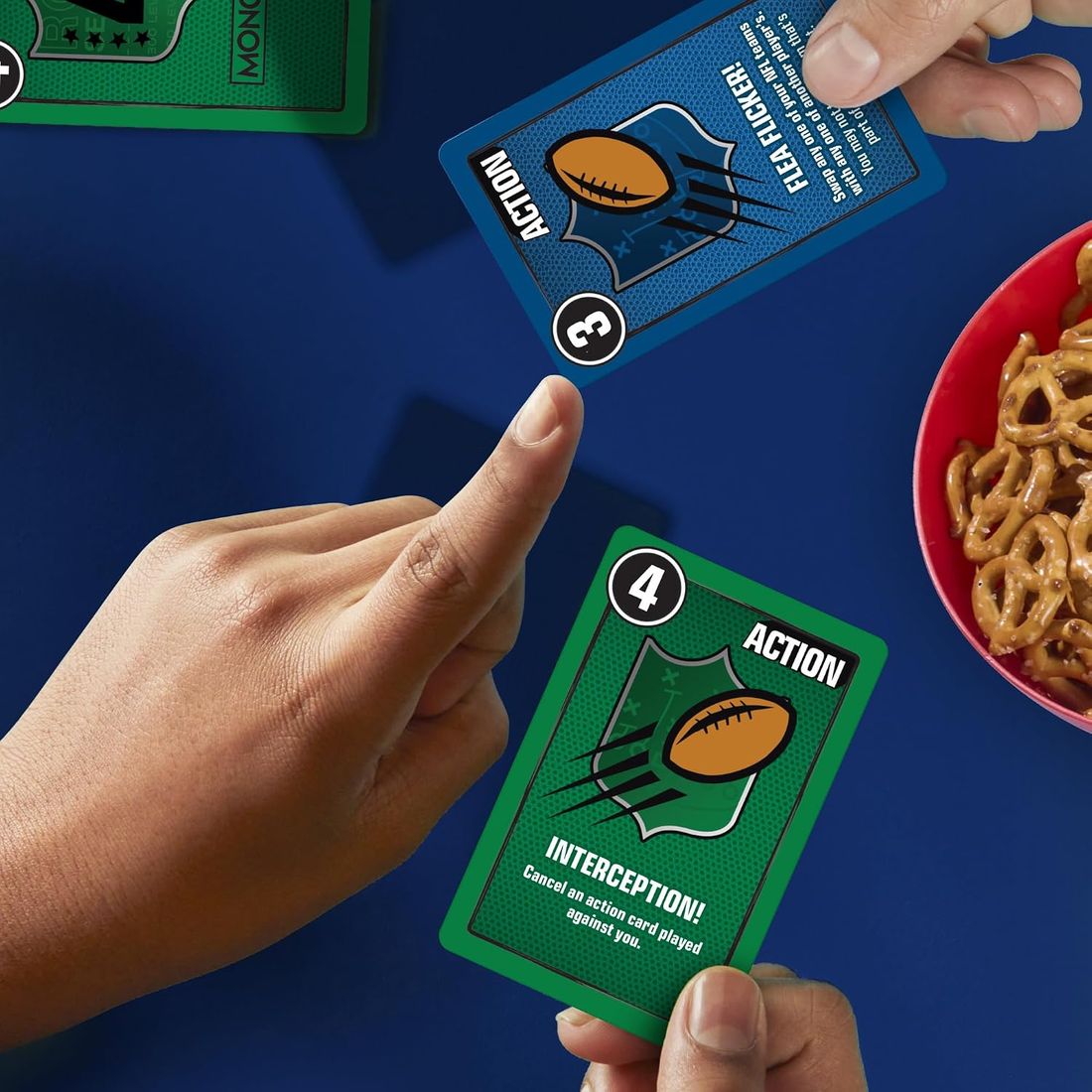 Monopoly Deal Card Game: NFL Edition, view 5