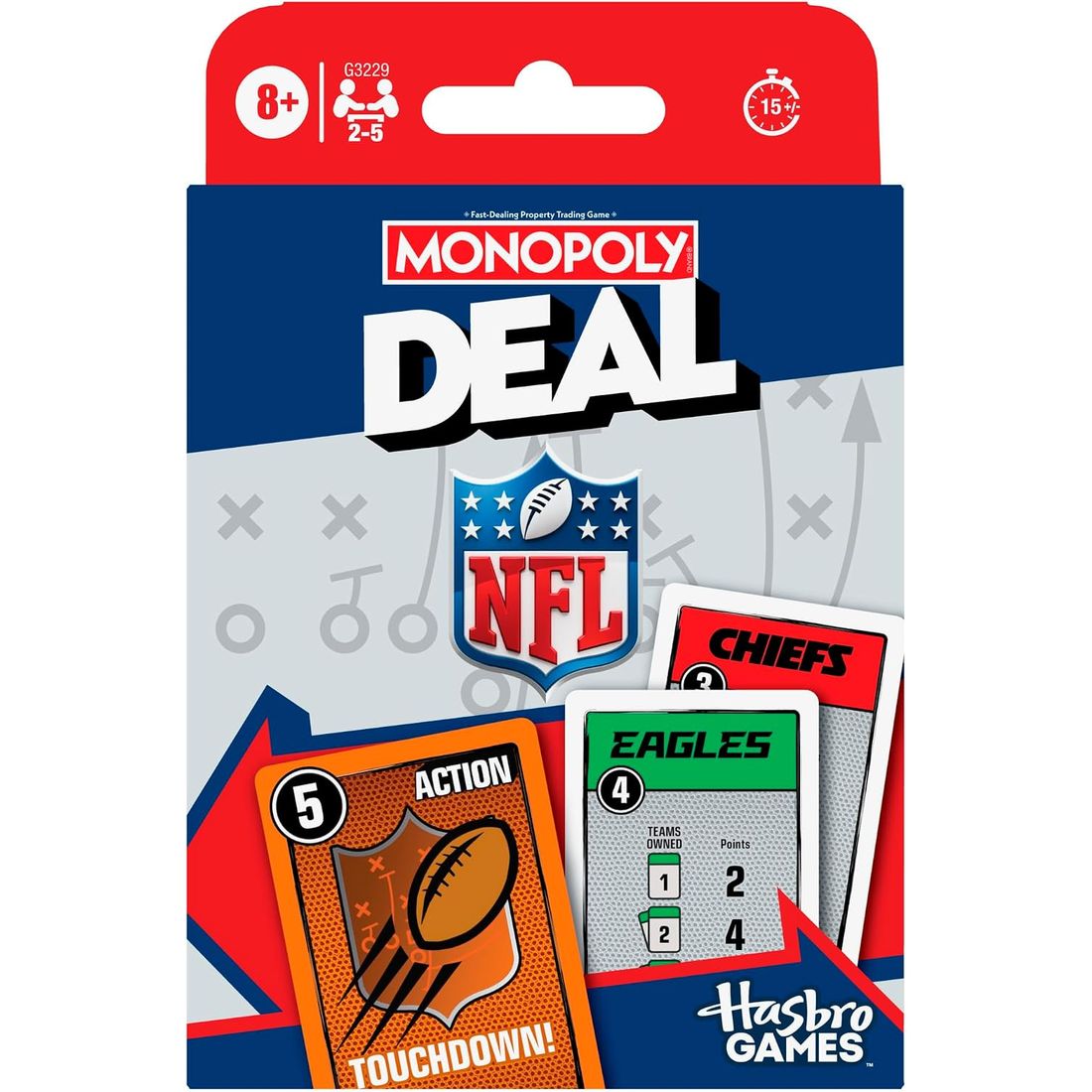 Monopoly Deal Card Game: NFL Edition