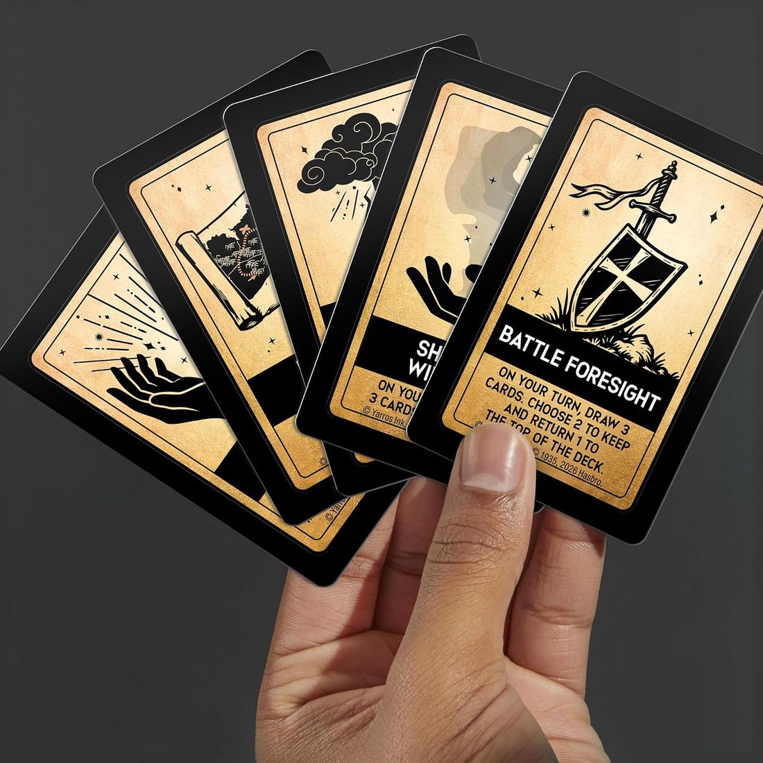 Monopoly Deal Fourth Wing Edition Card Game, view 4