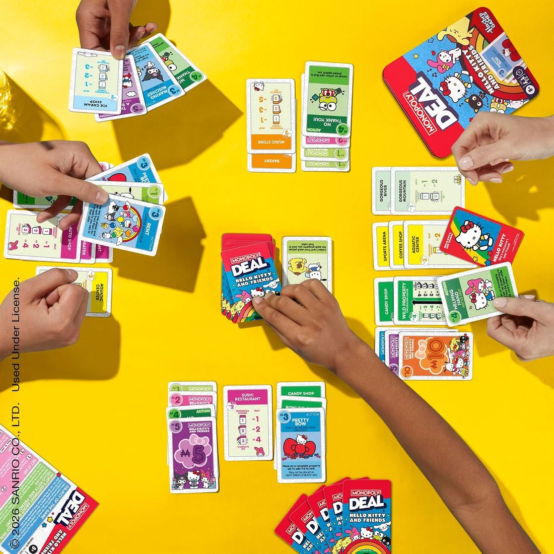 Monopoly Deal: Hello Kitty and Friends Edition, view 4