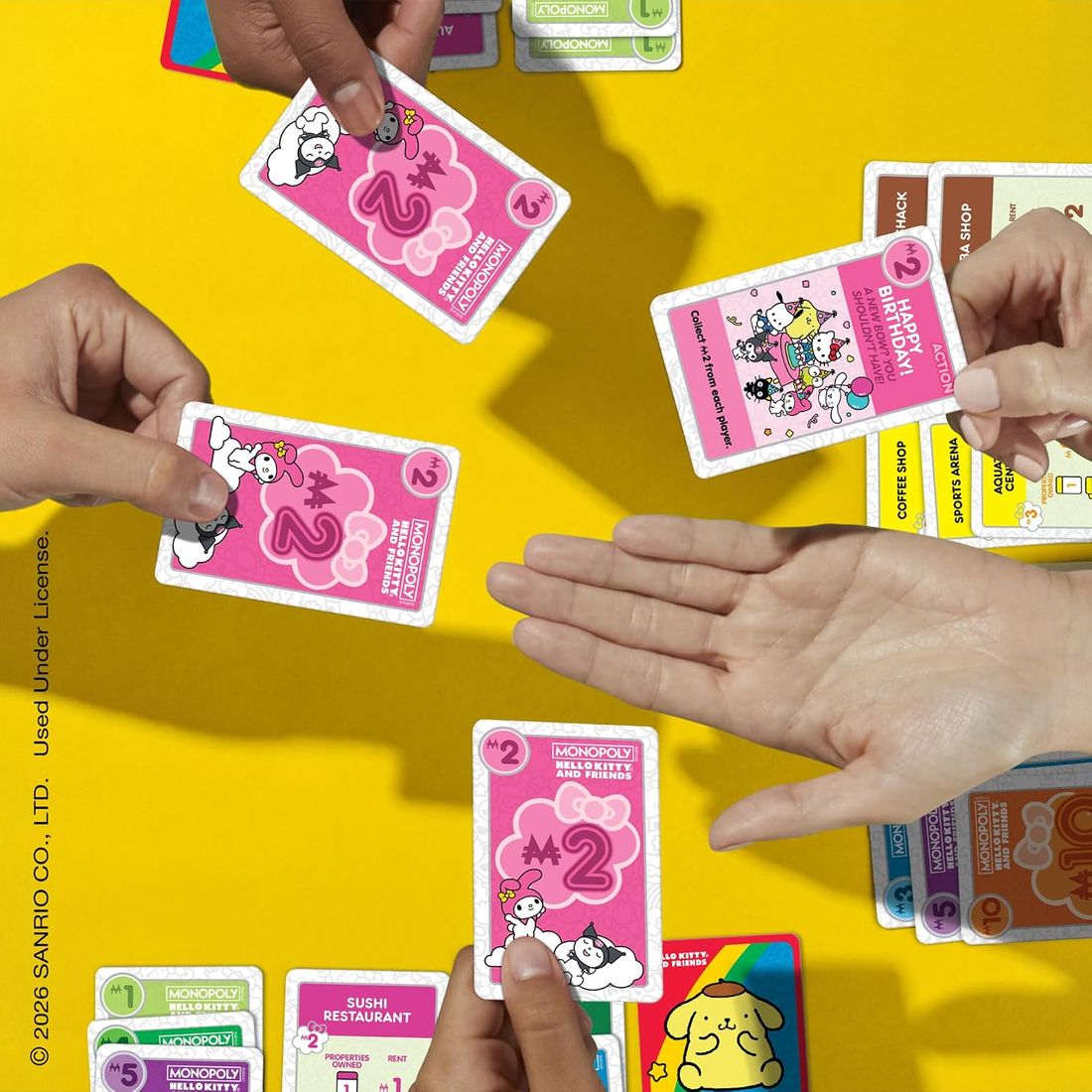 Monopoly Deal: Hello Kitty and Friends Edition, view 5