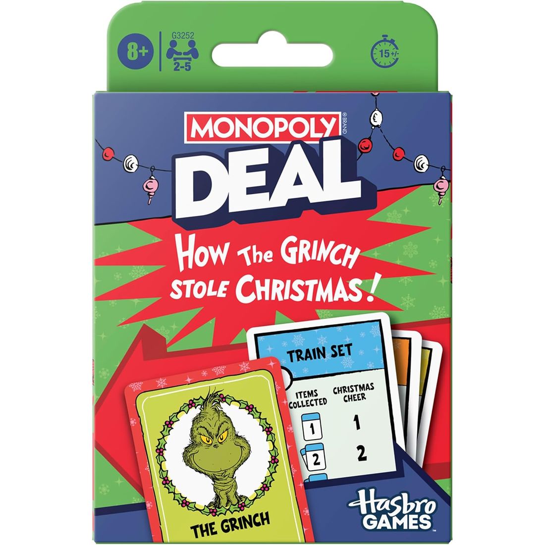 Monopoly Deal: How the Grinch Stole Christmas! Edition
