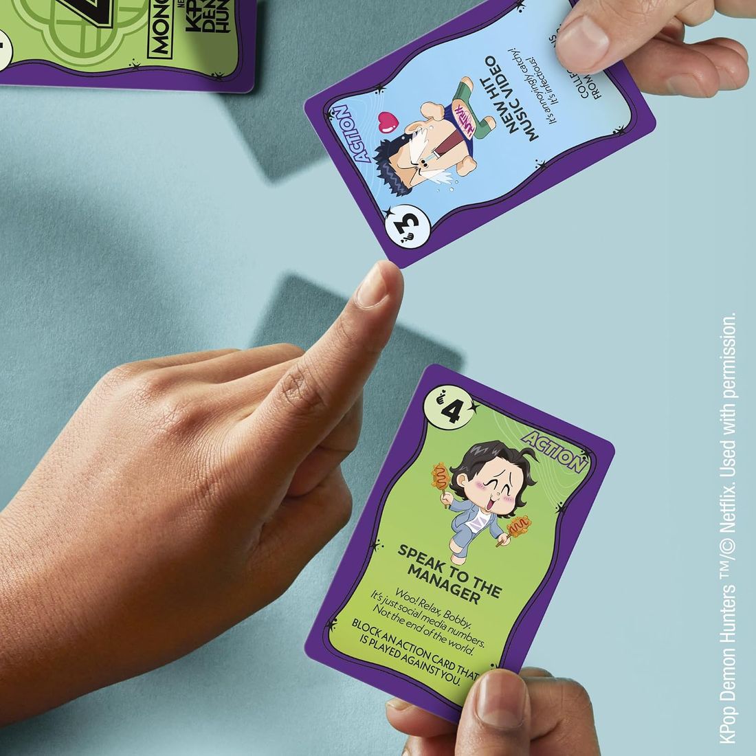 Monopoly Deal: KPop Demon Hunters Card Game, view 5