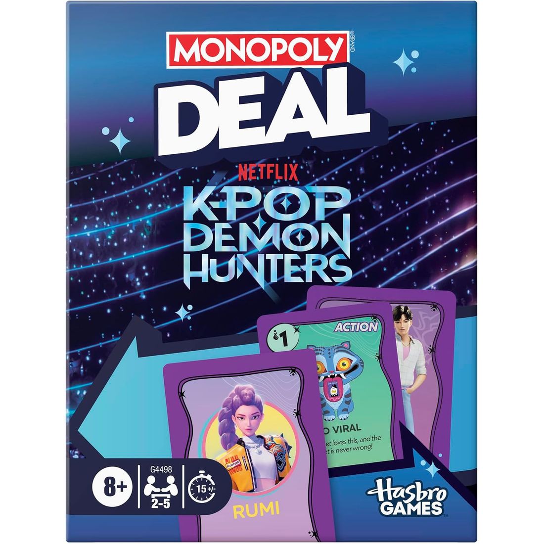 Monopoly Deal: KPop Demon Hunters Card Game