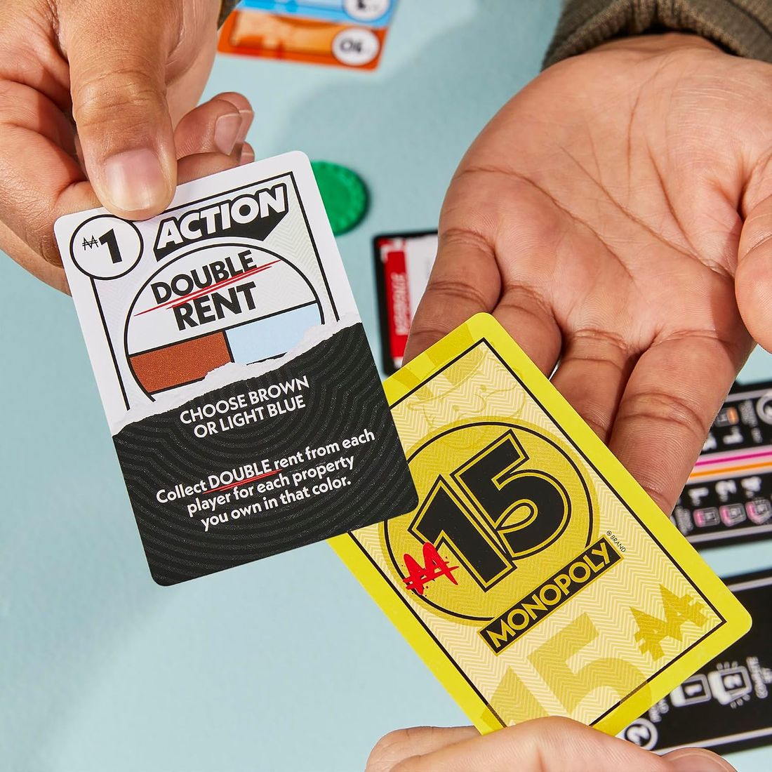 Monopoly Deal No Mercy Card Game, view 5