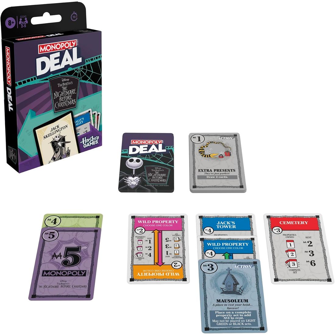 Monopoly Deal: The Nightmare Before Christmas Edition, view 3