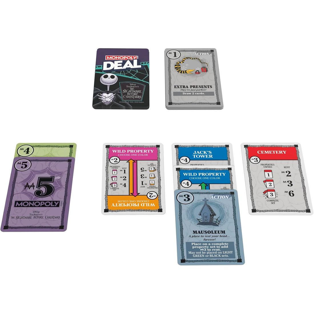 Monopoly Deal: The Nightmare Before Christmas Edition, view 4