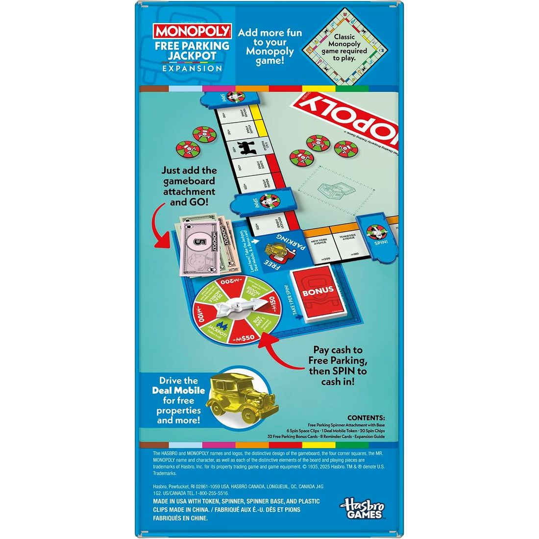 Monopoly Free Parking Jackpot Expansion, view 2