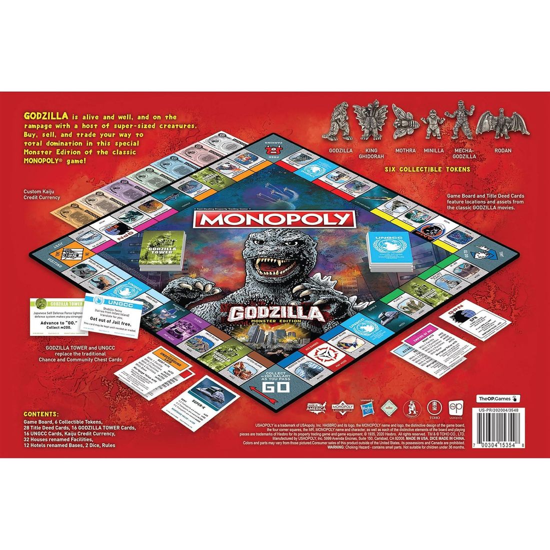 Monopoly: Godzilla Edition, view 2
