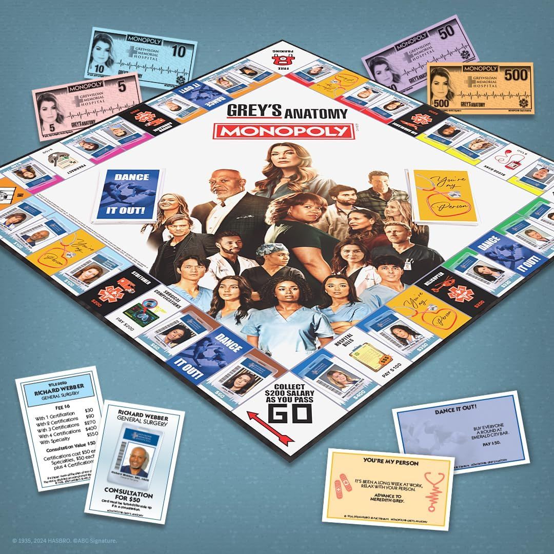 Monopoly: Grey's Anatomy Edition, view 5