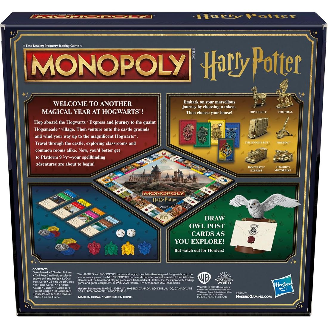 Monopoly Harry Potter Edition Board Game, view 2