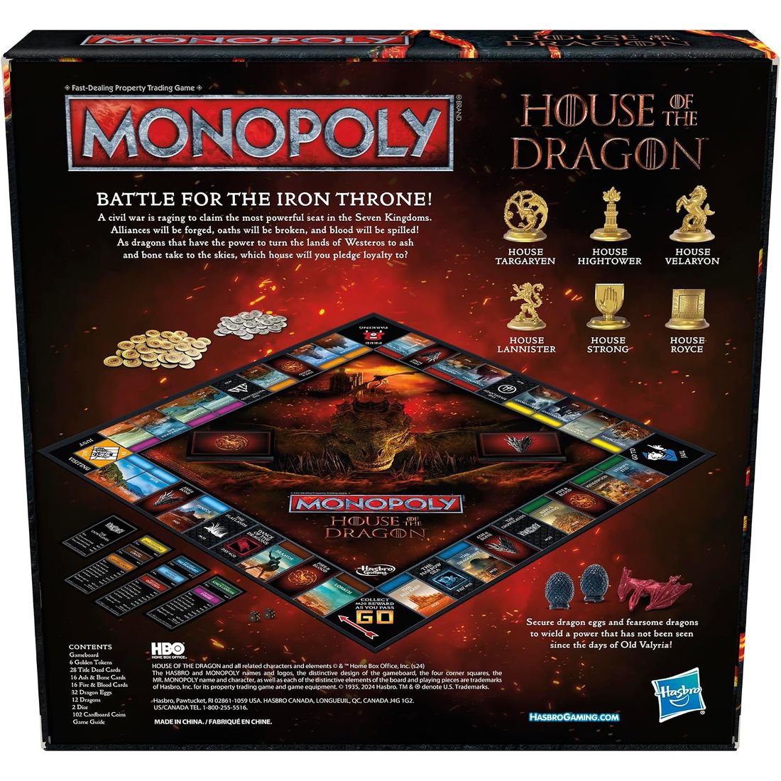 Monopoly: House of the Dragon Edition, view 2