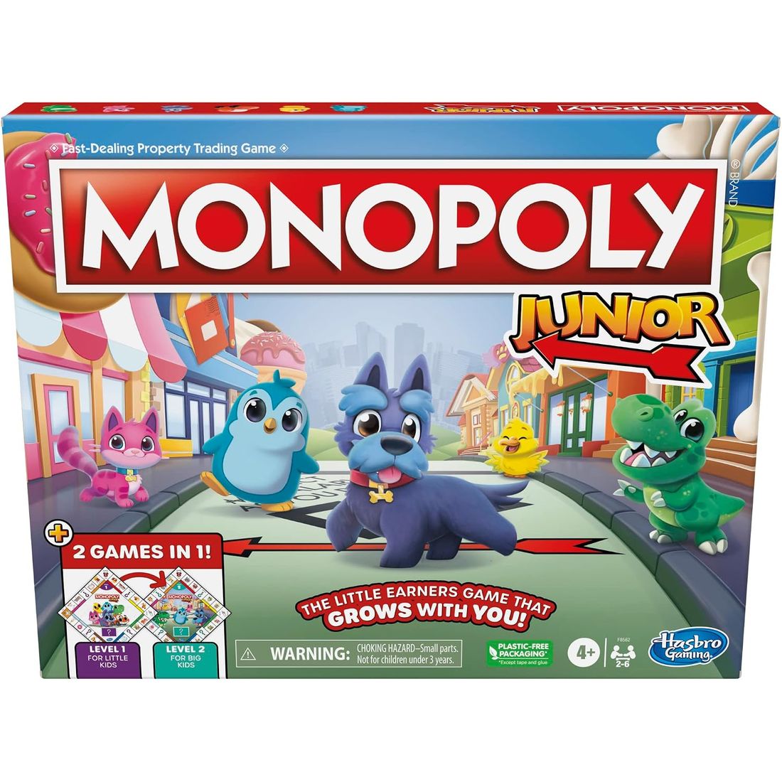 Monopoly Junior: 2 Games in 1 Board Game