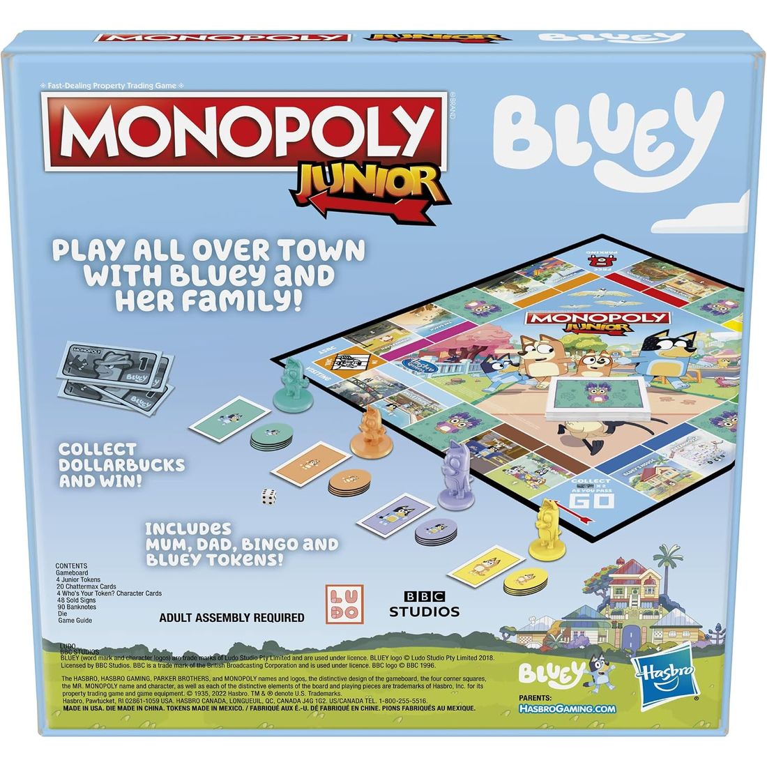 Monopoly Junior: Bluey Edition, view 2