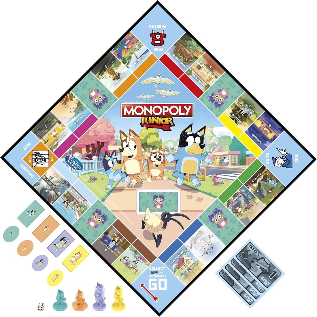 Monopoly Junior: Bluey Edition, view 3
