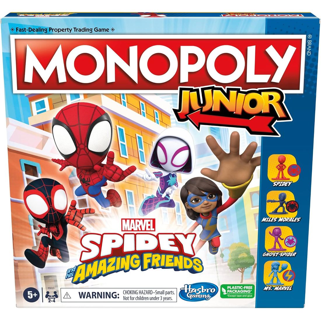 Monopoly Junior: Spidey and His Amazing Friends Edition