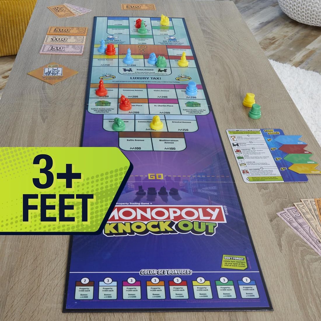 Monopoly Knockout Board Game, view 3