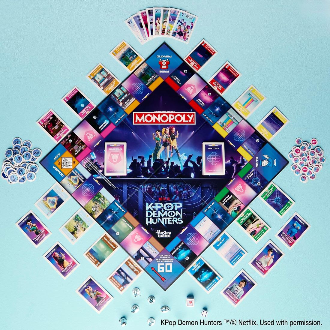 Monopoly: KPop Demon Hunters Edition, view 3