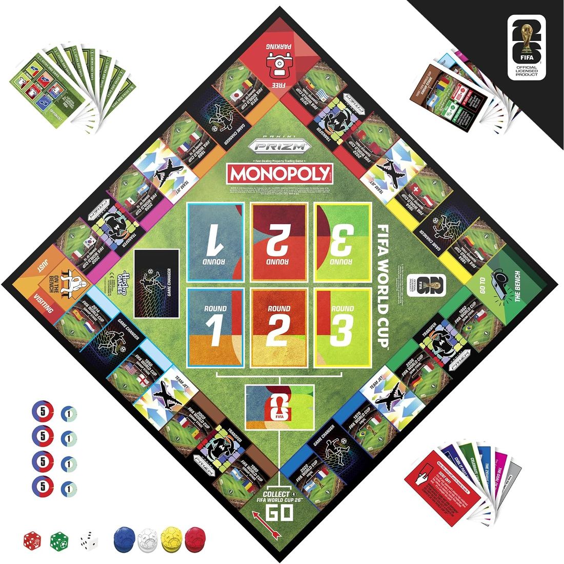 Monopoly Panini Prizm: FIFA World Cup Edition, view 3