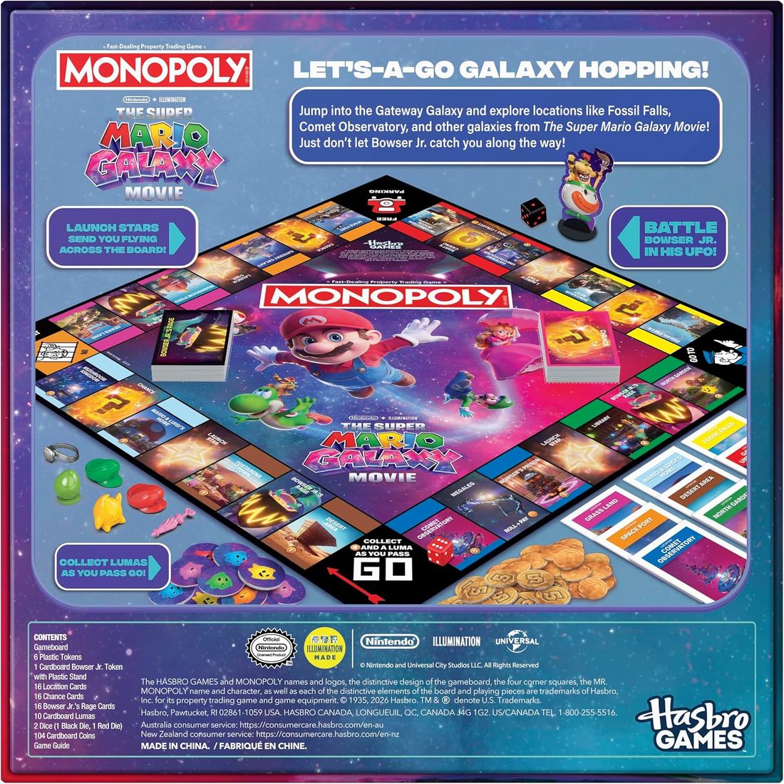 Monopoly: The Super Mario Galaxy Movie Edition, view 2