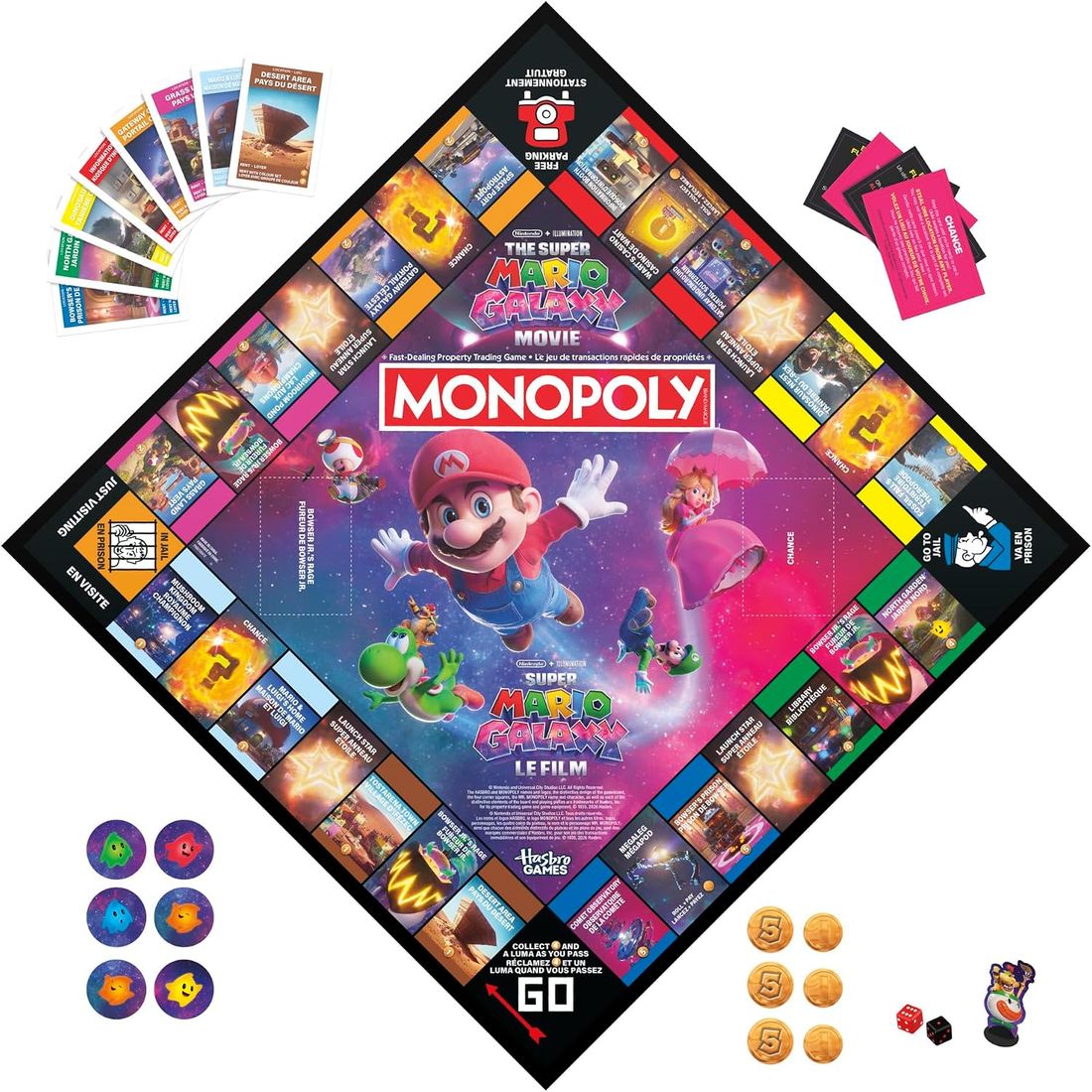 Monopoly: The Super Mario Galaxy Movie Edition, view 3