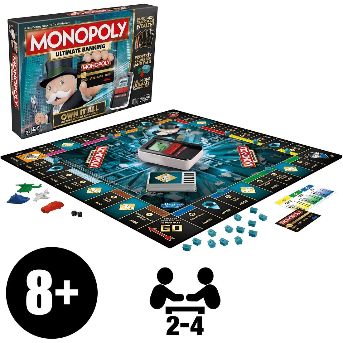 Monopoly Ultimate Banking Edition Board Game, view 3