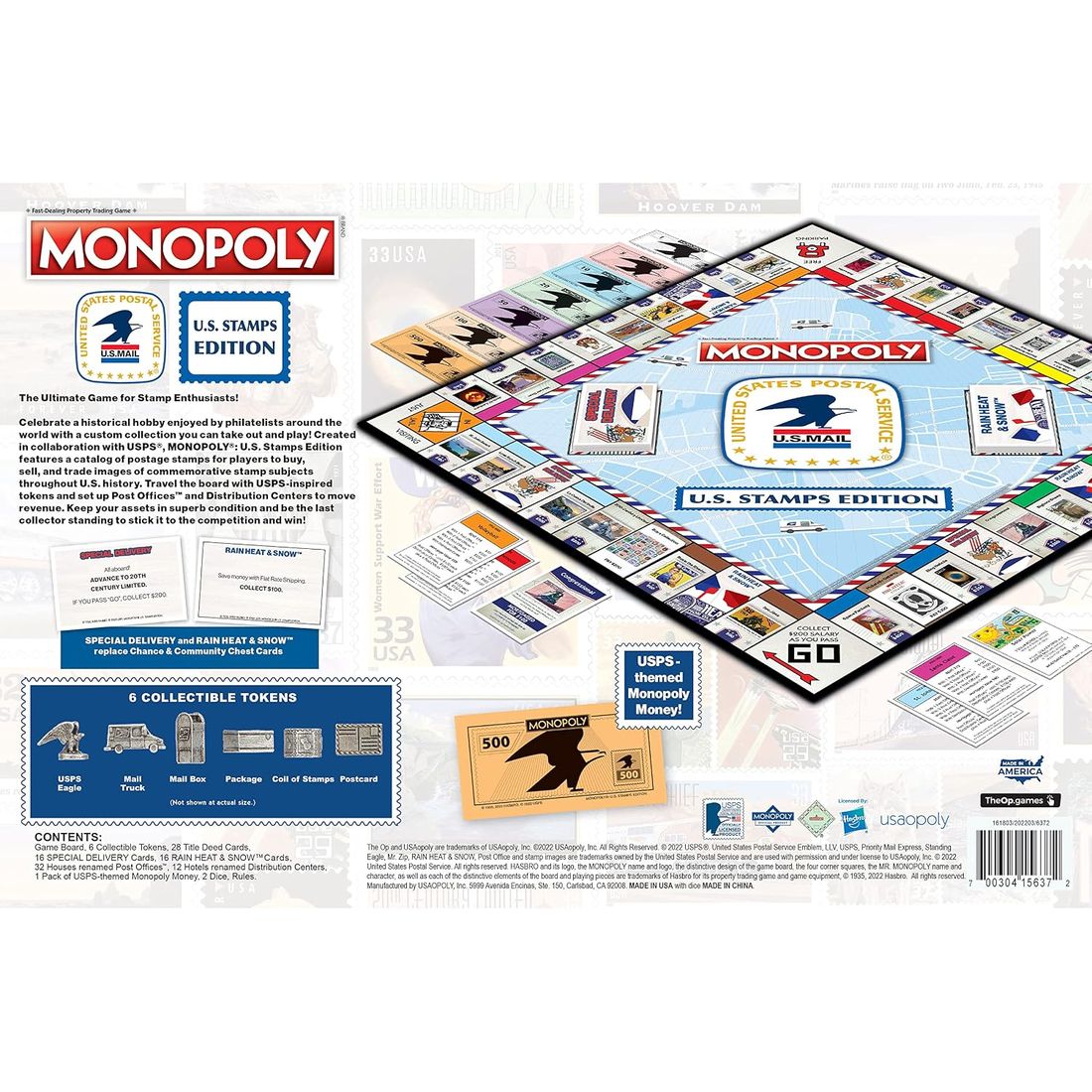 Monopoly: U.S. Stamps Edition, view 2