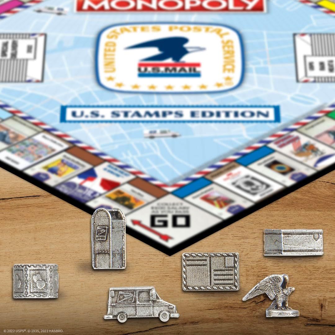Monopoly: U.S. Stamps Edition, view 5