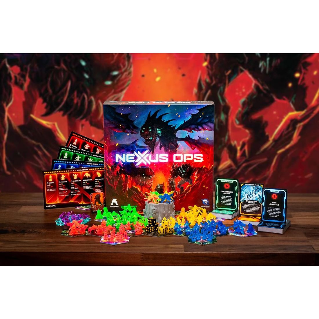 Nexus Ops Sci-Fi Strategy Board Game, view 4