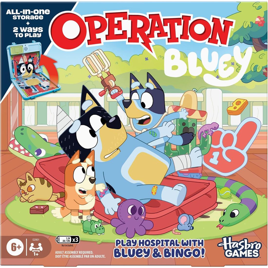 Operation: Bluey Edition Board Game