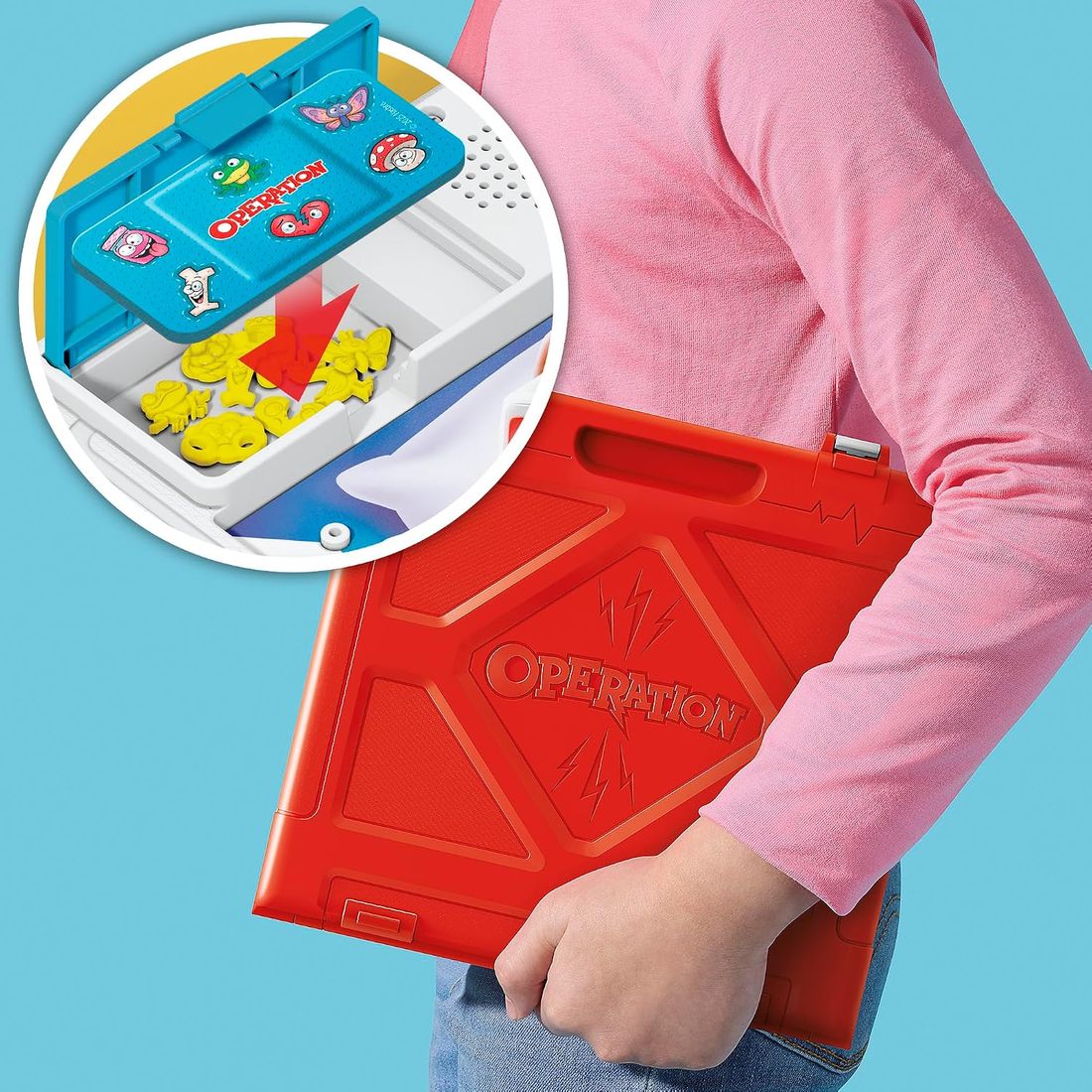 Operation Electronic Game with Carrying Case, view 3