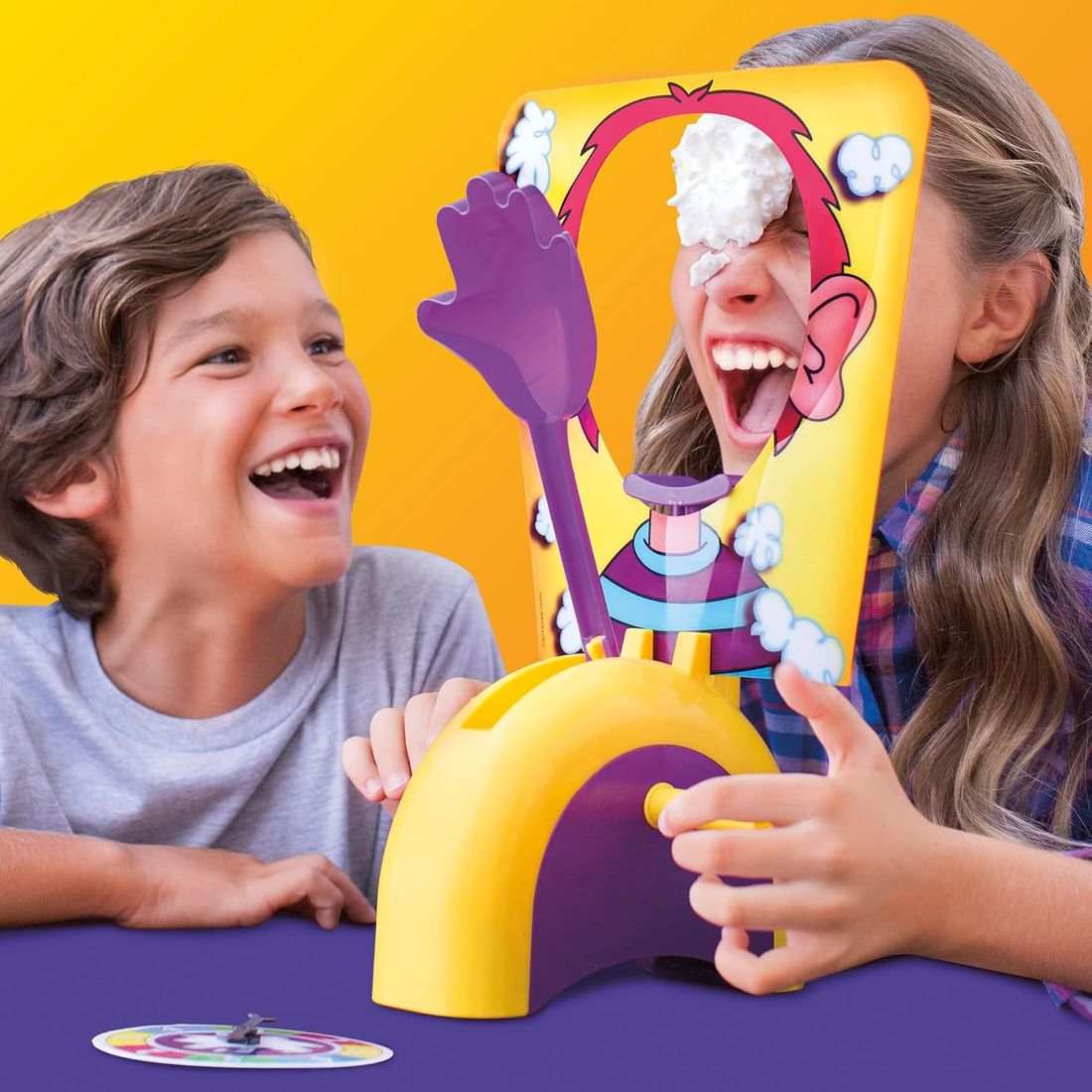 Pie Face Whipped Cream Game, view 3